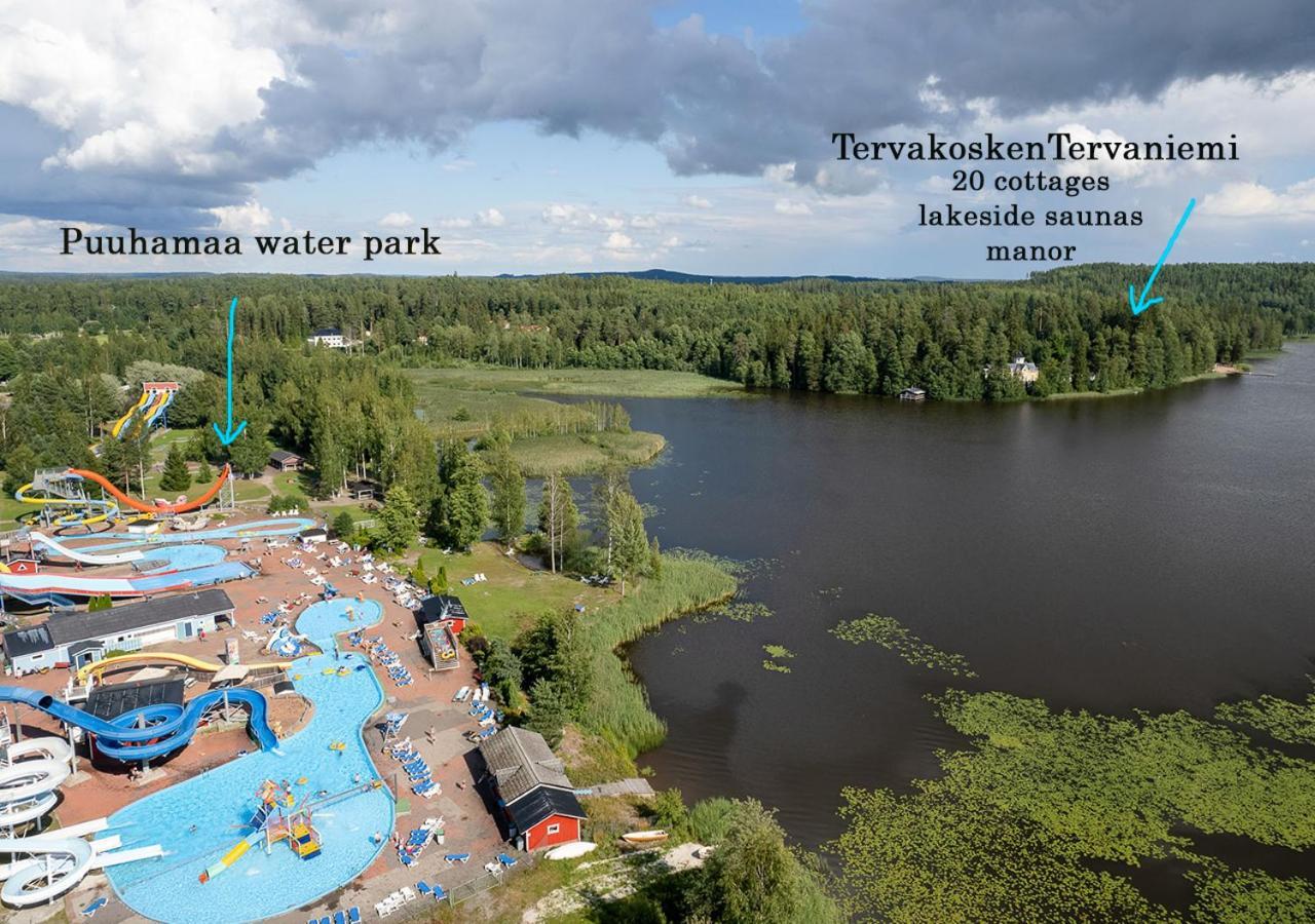 Tervakosken Tervaniemi Hirsimokki & Oma Sauna Tervakoski ภายนอก รูปภาพ